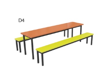 8 Seater Bench D4