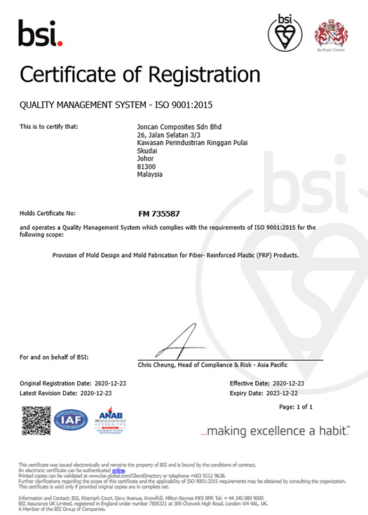 Joncan Composites Ecertificate (ANAB)-FM 735587